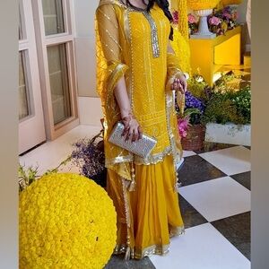 Yellow Indian Suit